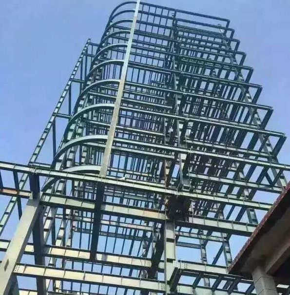 H قسم إطار هيكل فولاذي مركز تسوق حماية التآكل