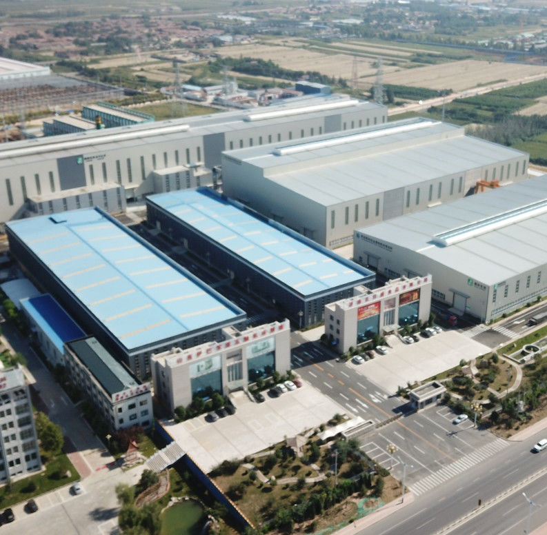 ورشة عمل الهيكل الفولاذي للأسطوانة المعدنية GB ASTM الوقاية من التآكل