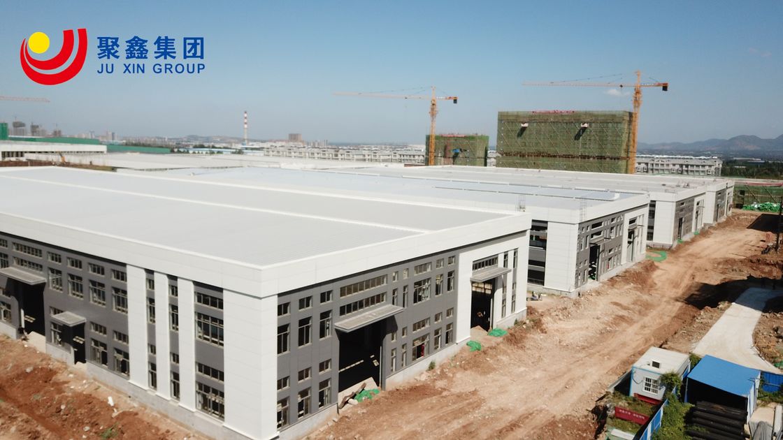 سهولة التثبيت السعر المنخفض الجودة العالية الجاهزة الجاهزة الإطار الصلب المجهز الصناعي نوع البوابة ورشة العمل هيكل ISO