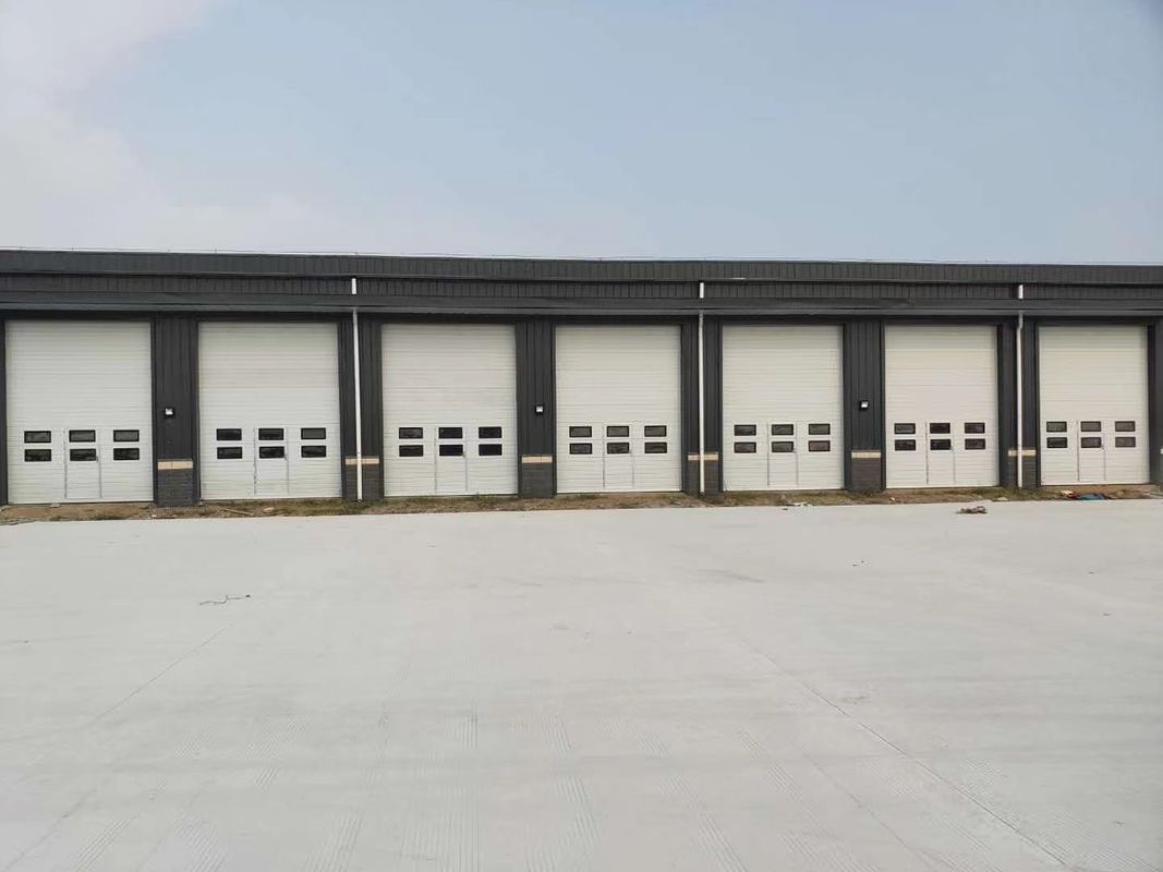 OEM الصيدلة اللوجستيات المباني المعدنية الجاهزة قسم H إطار البوابة بناء هيكل الصلب